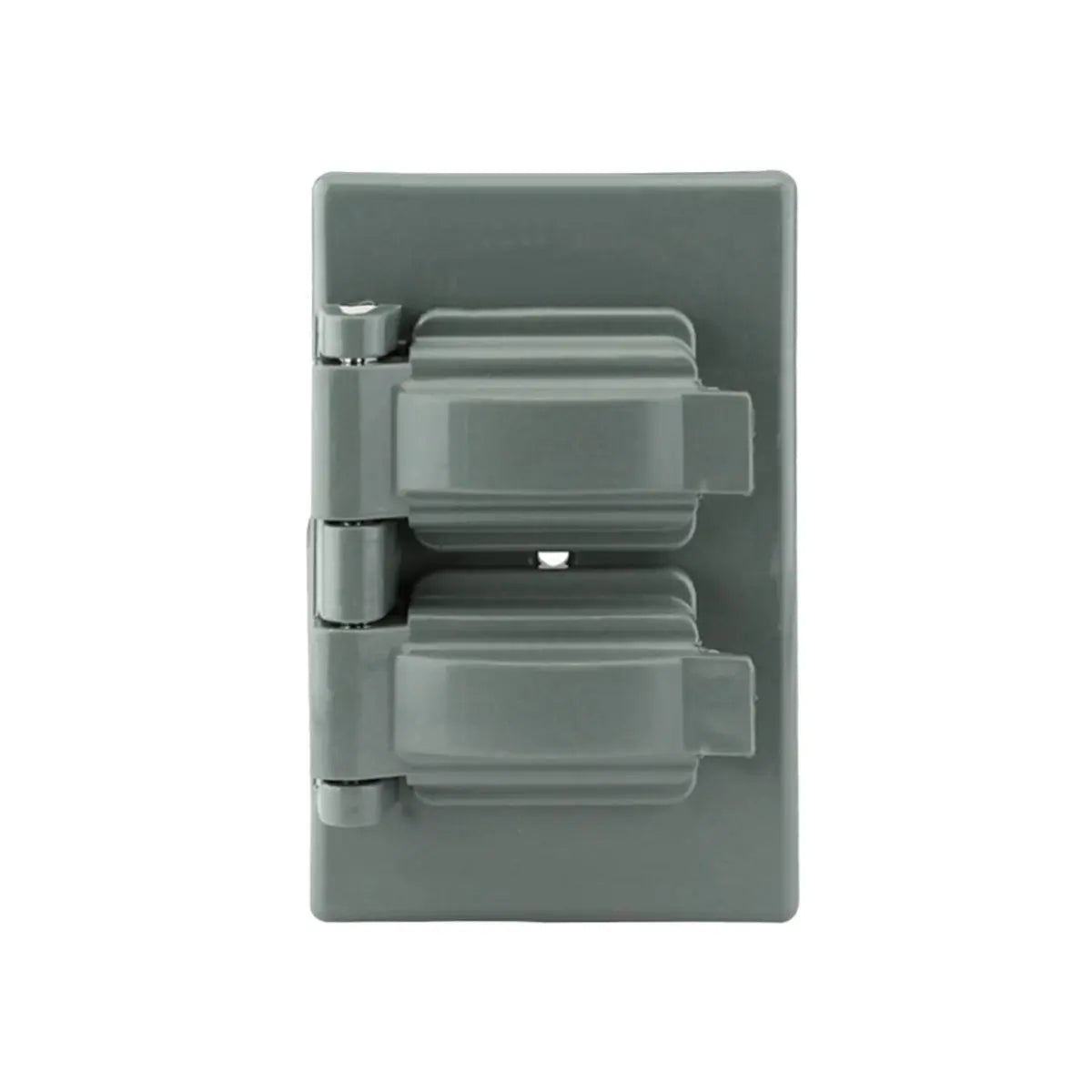 Placa Doble para Intemperie de Plástico Sanelec - Sanelec - vista lateral