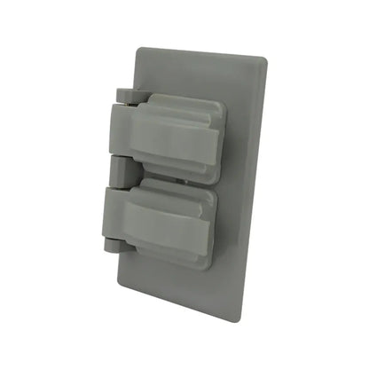 Placa Doble para Intemperie de Plástico Sanelec - Sanelec