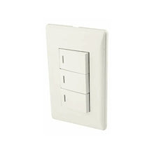 Placa Italia Sanelec Apagador Triple Sanelec