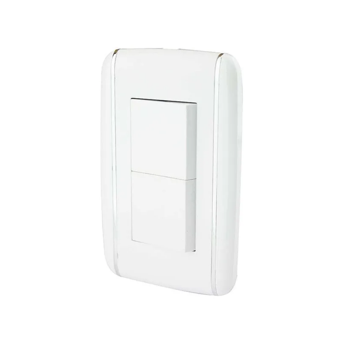 Placa Vicenza Sanelec Apagador Doble SE344526