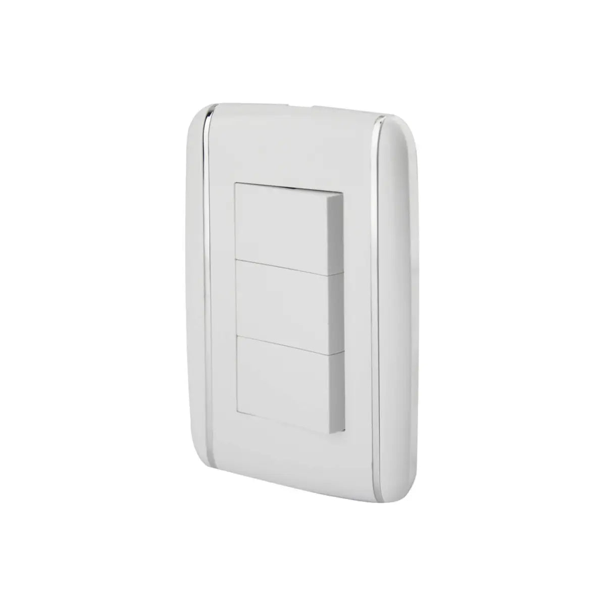 Placa Vicenza apagador triple Santul - Sanelec
