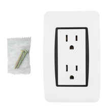 Placa Verona Sanelec Doble Contacto - Sanelec - vista lateral