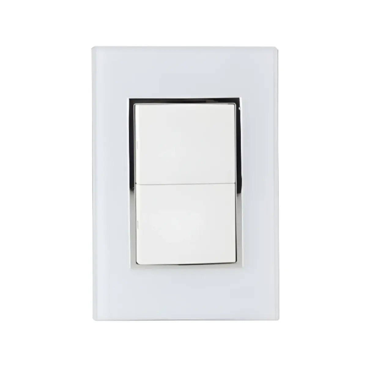 Placa Venecia Blanco apagador Santul - Sanelec