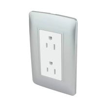 Contacto Doble Aterrizado Silver Sanelec Sanelec