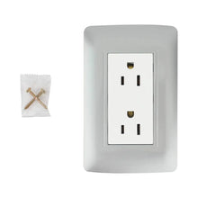 Contacto Doble Aterrizado Silver Sanelec Sanelec