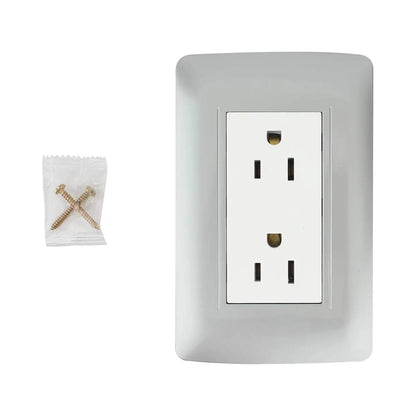Placa Silver contacto doble  Santul - Sanelec