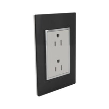 Placa Venecia Humo Sanelec Contacto Doble Sanelec Sanelec