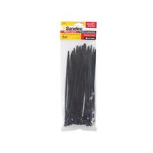 50 Cinchos Plásticos Negro 4.8 x 200 Ml Sanelec