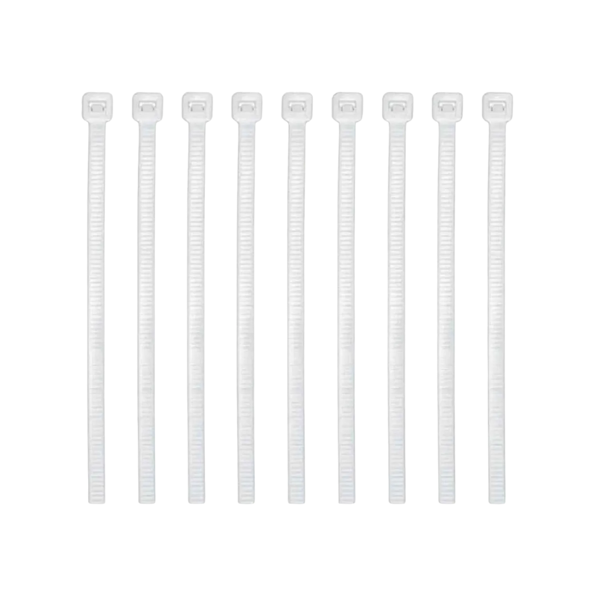 100 Cincho Plastico 3.6 X 150mm Natural Santul