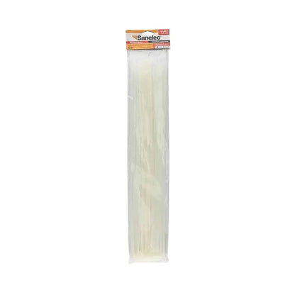 Cincho Plástico Sanelec 4.8 x 450 mm Natural Paquete 50 pzs - Sanelec - vista lateral