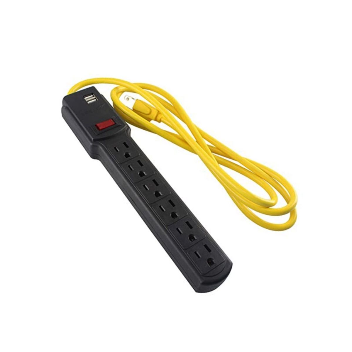 Multicontacto Entrada USB Sanelec ABS Reforzado Cable 180cm