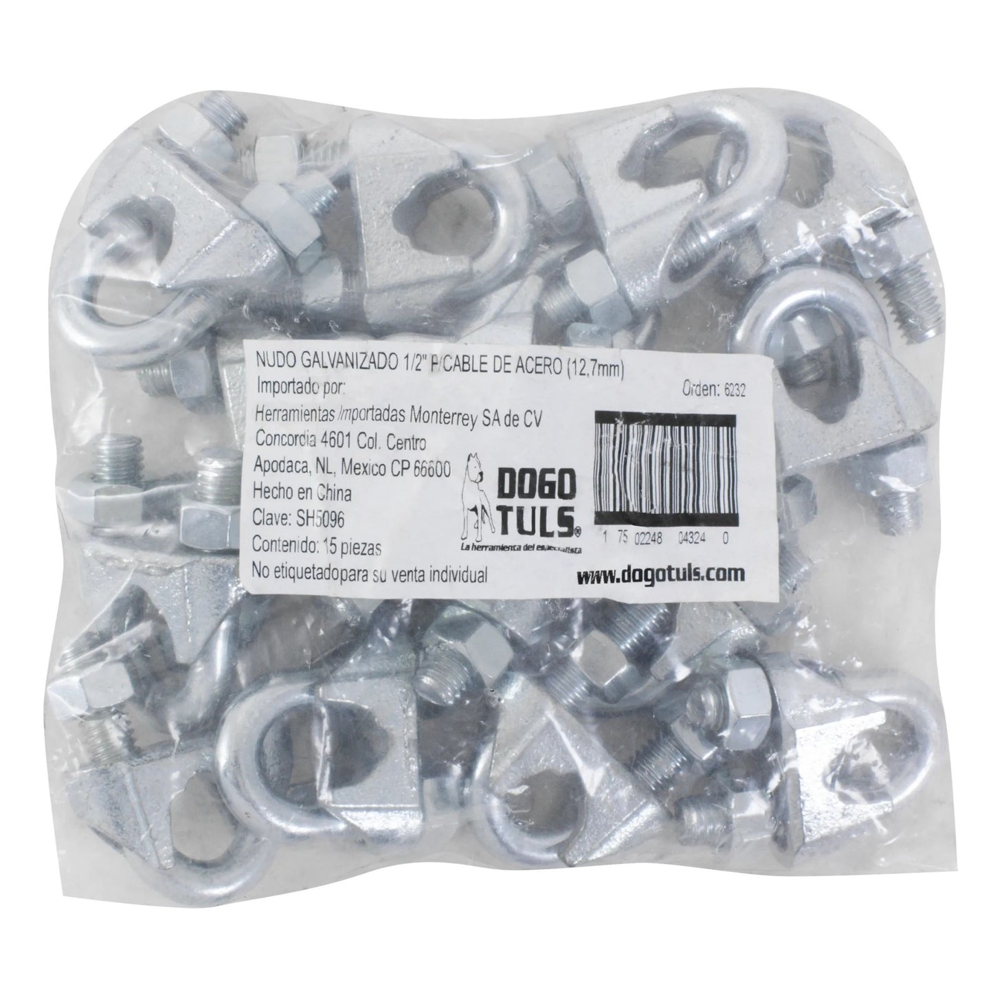 Nudo Galvanizado 1/2" Dogotuls Hierro Maleable