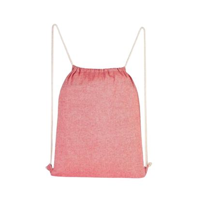 5pzs Morral Mochila Bolsa Promoopcion Colores Algodon