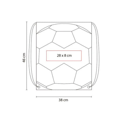 10 Pz Bolsa Morral Soccer Balon Promoopcion - Promoopcion - detalle