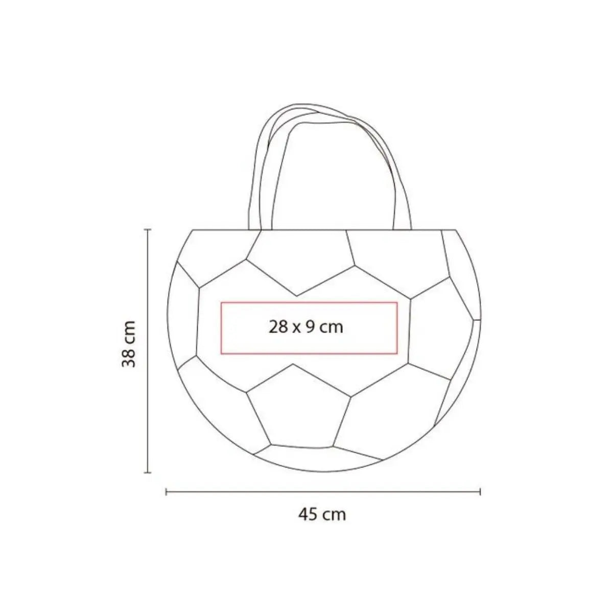 10 Pz Bolsa Balon Futbol Mundial Personalizable Promoopcion