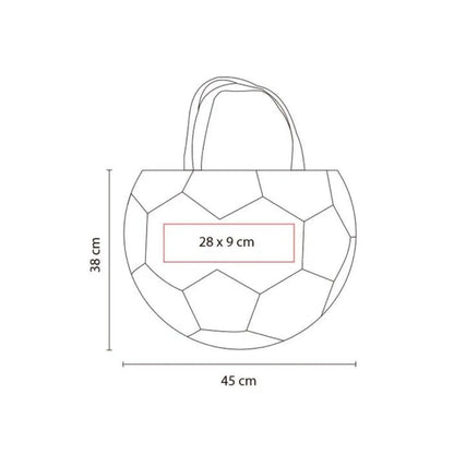 10 Pz Bolsa Balon Futbol Mundial Personalizable Promoopcion