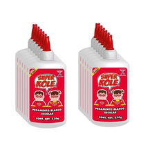 12 Pz SUPER KOLE 230 GRAMOS PEGAMENTO BLANCO Kola Loka