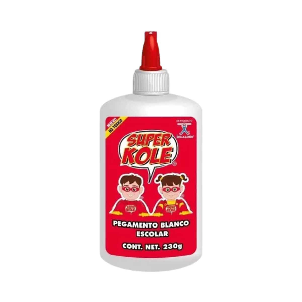 12 Pz SUPER KOLE 230 GRAMOS PEGAMENTO BLANCO