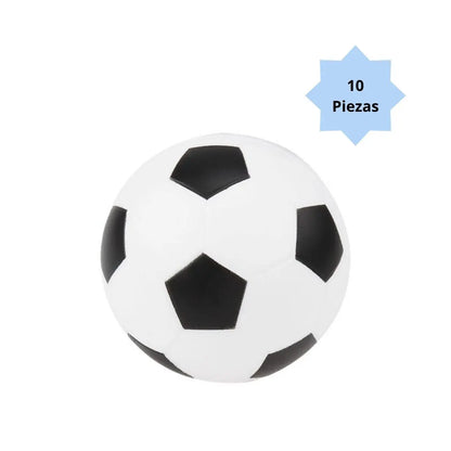 10 Pz Pelota Anti Stress Futbol Personalizable Promoopcion