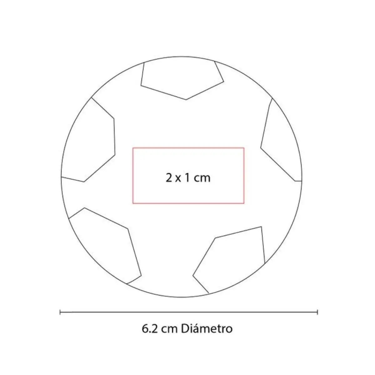 10 Pz Pelota Anti Stress Futbol Personalizable Promoopcion