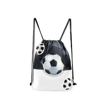 Bolsa Mochila Magica Soccer B/N 3 Balones Promoopcion - Promoopcion - detalle