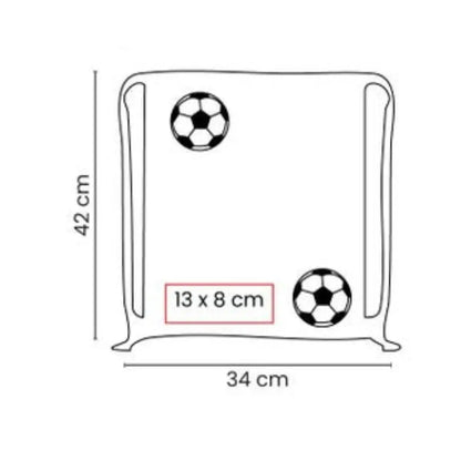 Bolsa Mochila Morral Magica Soccer Personalizable Promoopcion Promoopcion