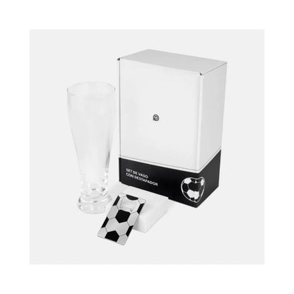 Set Vaso y Destapador Soccer Mundial Promoopcion