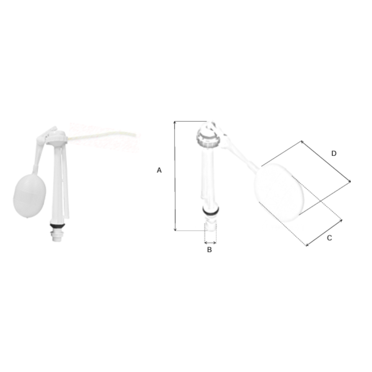 Juego de Accesorios para Baño PVC Sanplom