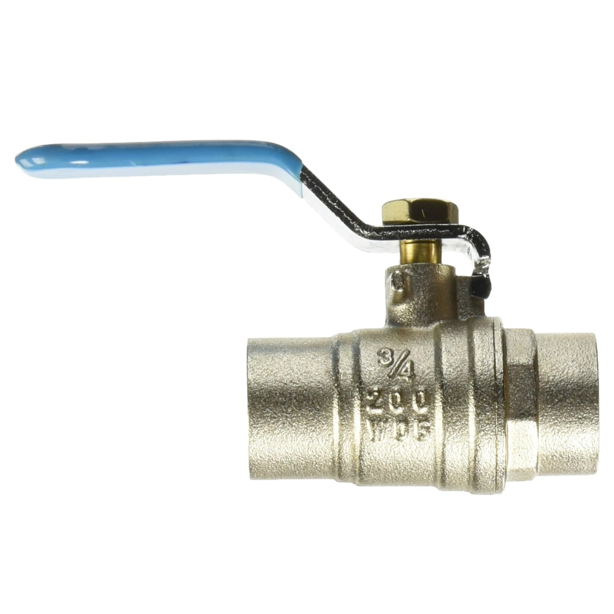 Válvula de Esfera Samplon Soldable Hecha de Latón con Acabado Niquelado