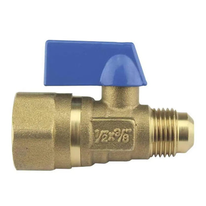 Valvula Control Gas 8559 Sanplom 3/8x1/2 C/Cuerda - Sanplom - vista lateral