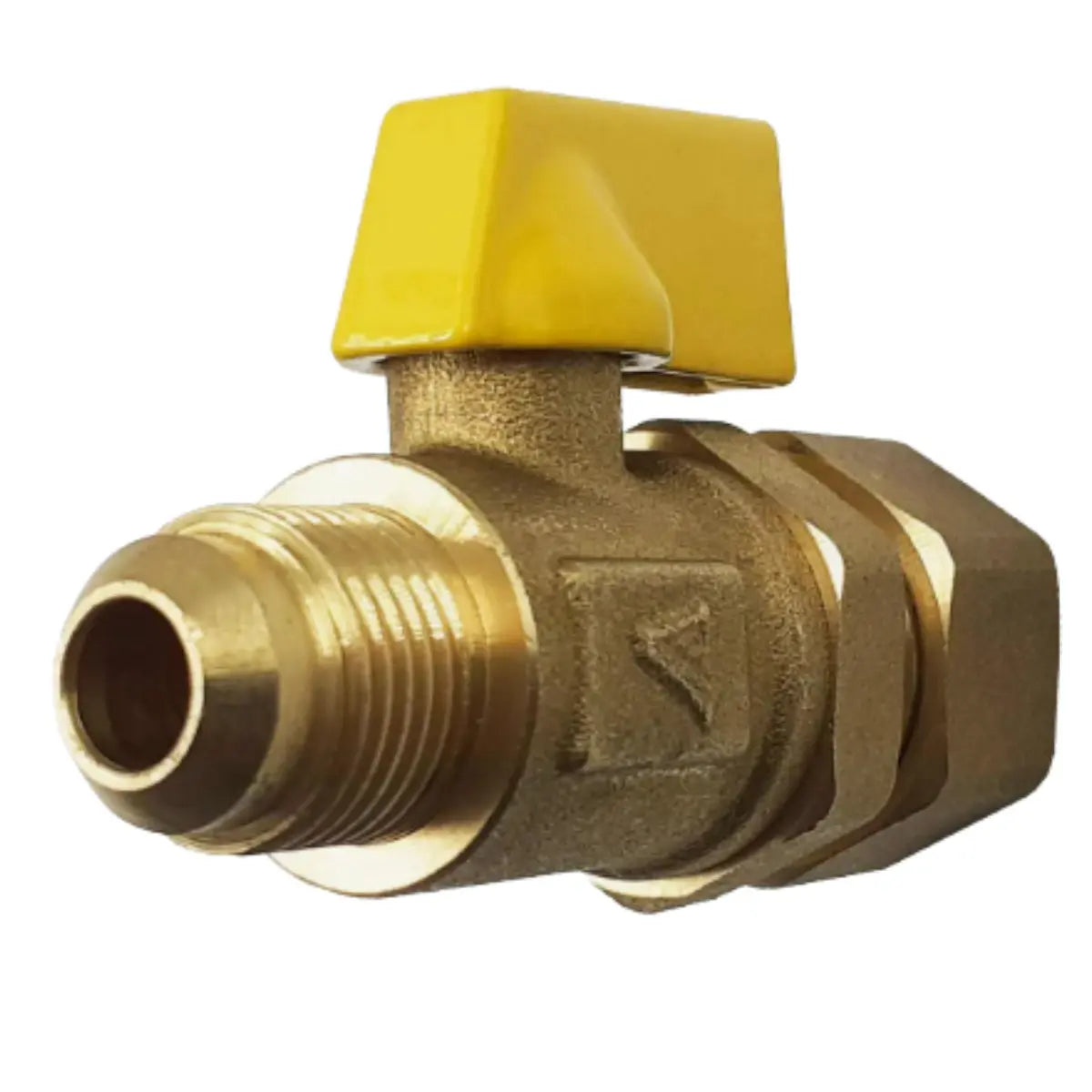 Valvula Control Para Gas 3/8x1/2 Sanplom 8560 Tipo Barrilito - Sanplom - vista trasera