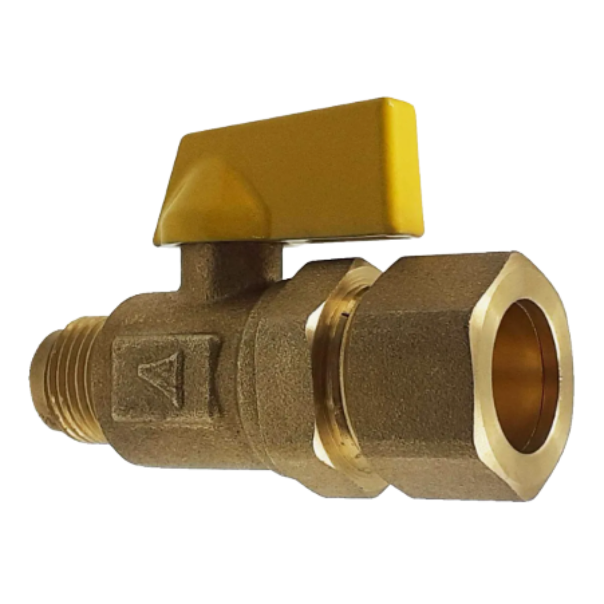 Valvula Control Para Gas 3/8x1/2 Sanplom 8560 Tipo Barrilito