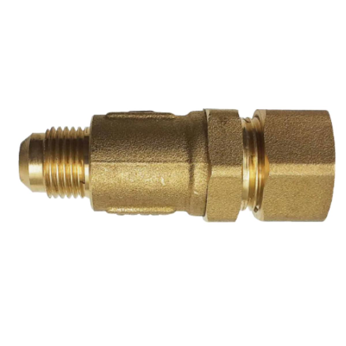 Valvula Control Para Gas 3/8x1/2 Sanplom 8560 Tipo Barrilito