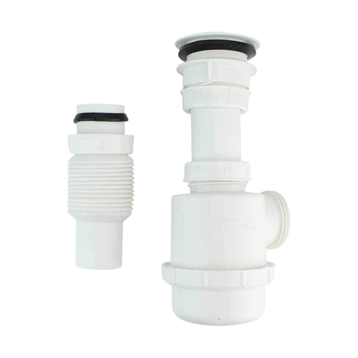 Céspol Flexible 1 1/4 Sanplom PVC Trampa Lavabo