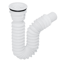 Céspol Flexible Samplon  1 1/2 de PVC Tipo P Para Fregadero