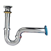 Cespol Fregadero Lavabo Sanplom Tubo Fijo Cromado