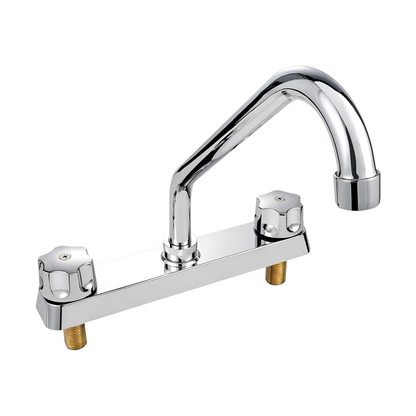 Llave Mezcladora 8" para Fregadero Manerales Zamac Mod. 8950 Sanplom