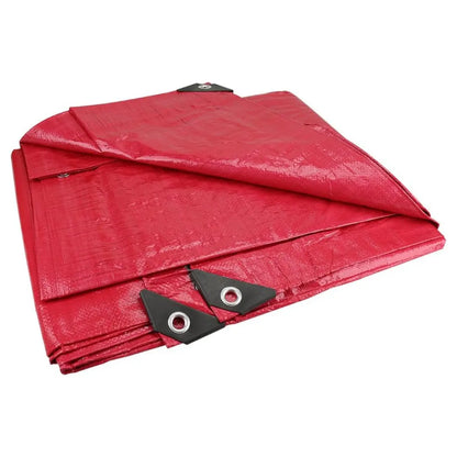 Lona premium roja 6 x 12 m - Santul - vista lateral