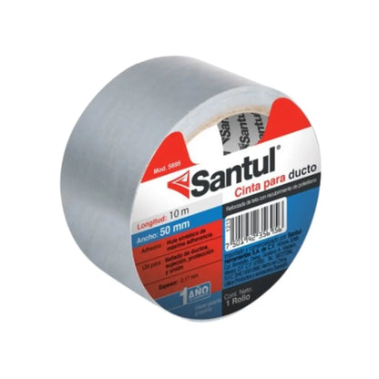 Cinta Adhesiva de Ducto 10 m Santul Santul
