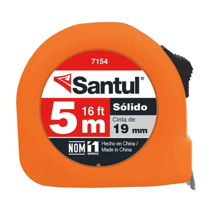 Flexómetro Sólido 5 metros x 19 mm Santul Santul