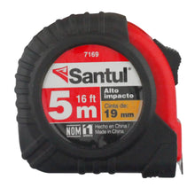 Flexómetro 5M X 19Mm Contra Impacto Santul 7169 Santul