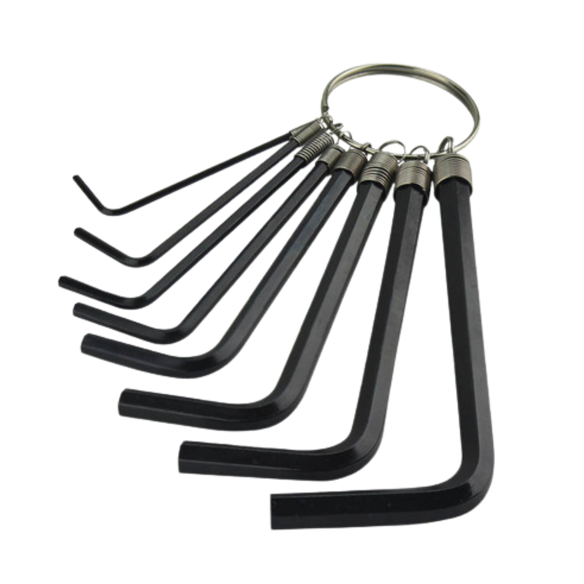 Llaves Allen Tipo Llavero Juego O 8 Pz, Milimétricas