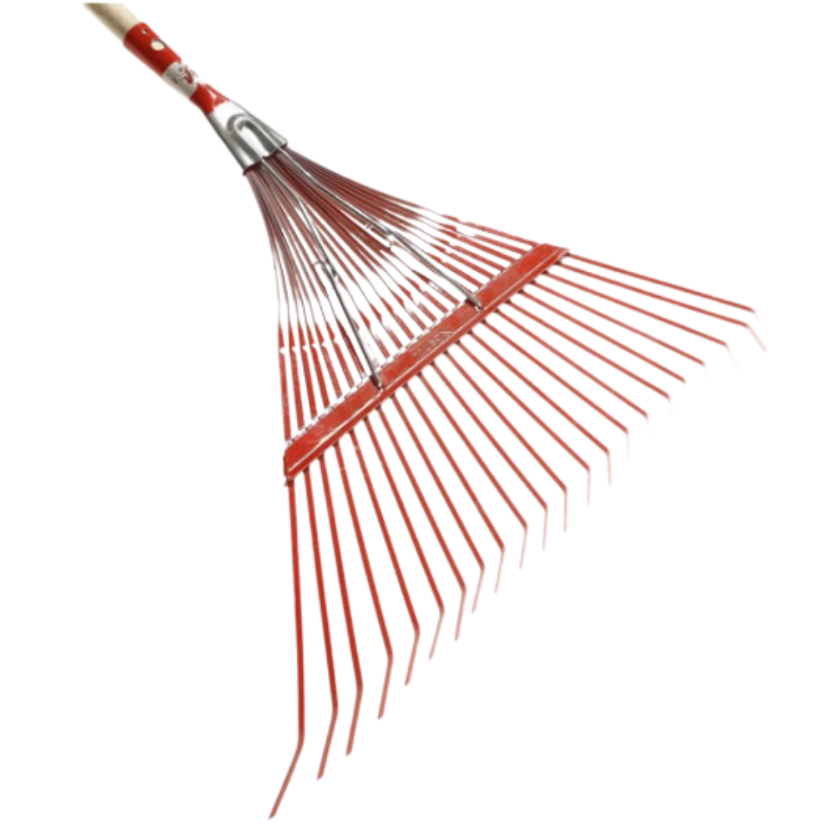 Escoba para jardín Santul 7561 roja