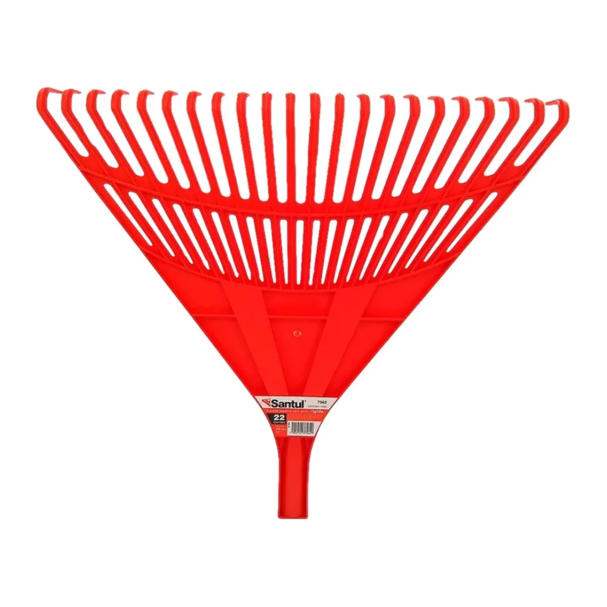 Escoba para Jardín Plástica 22 Dientes Rígida Santul