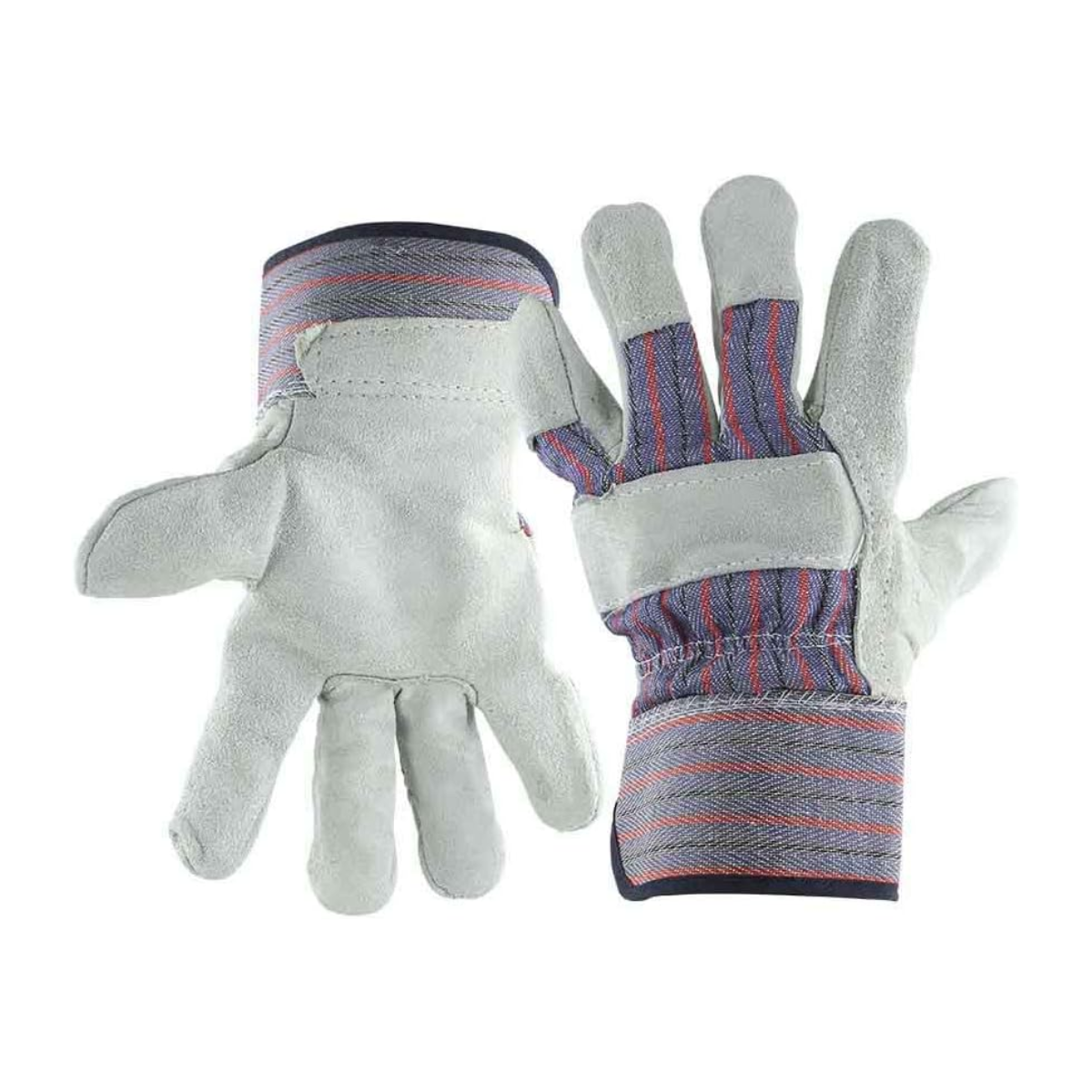 Guante de Carnaza y Loneta con Forro Interno Santul