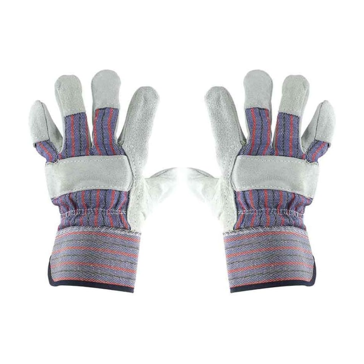 Guante de Carnaza y Loneta con Forro Interno Santul