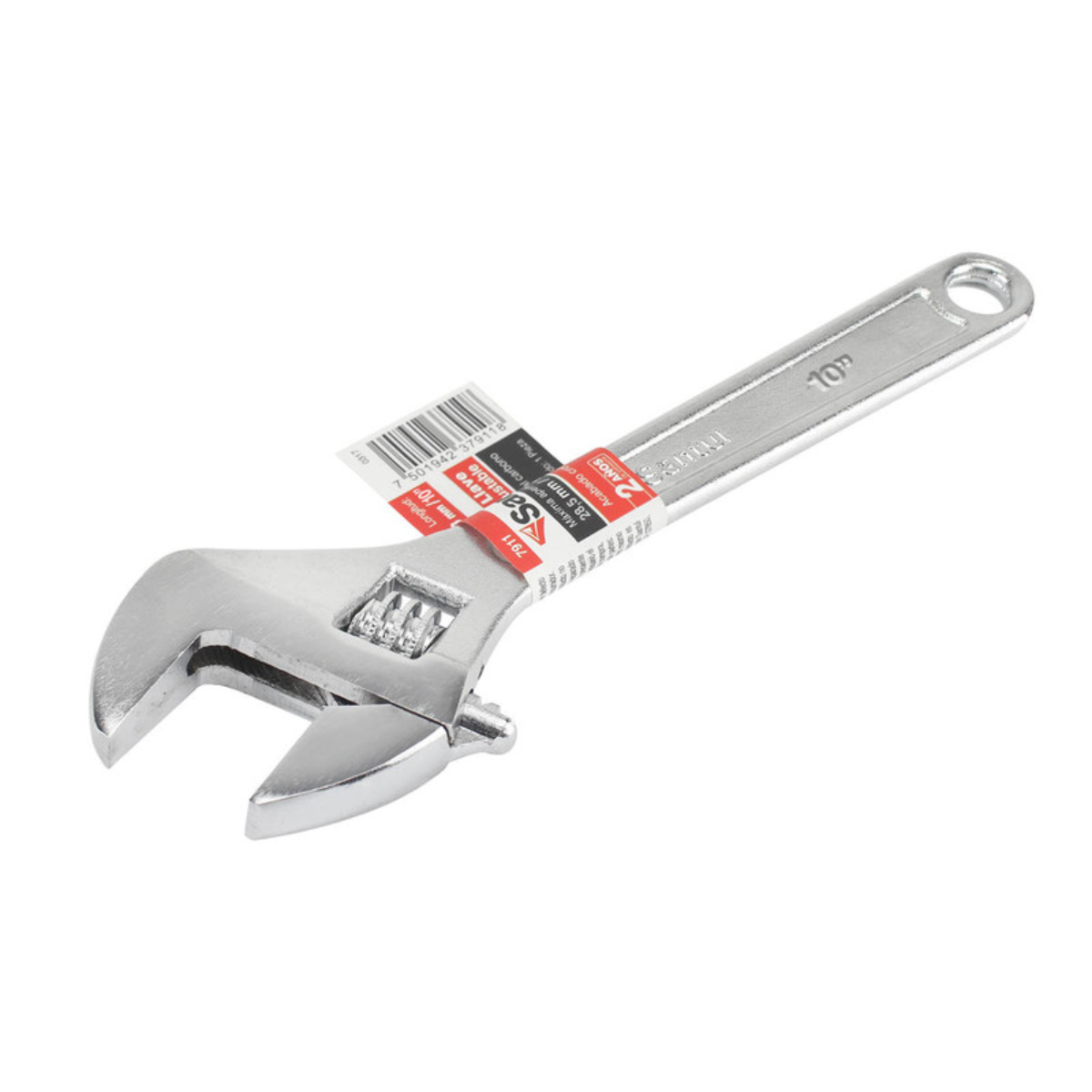 Llave Ajustable Perico Clásico Santul 1 1/8 X 10 Cromada