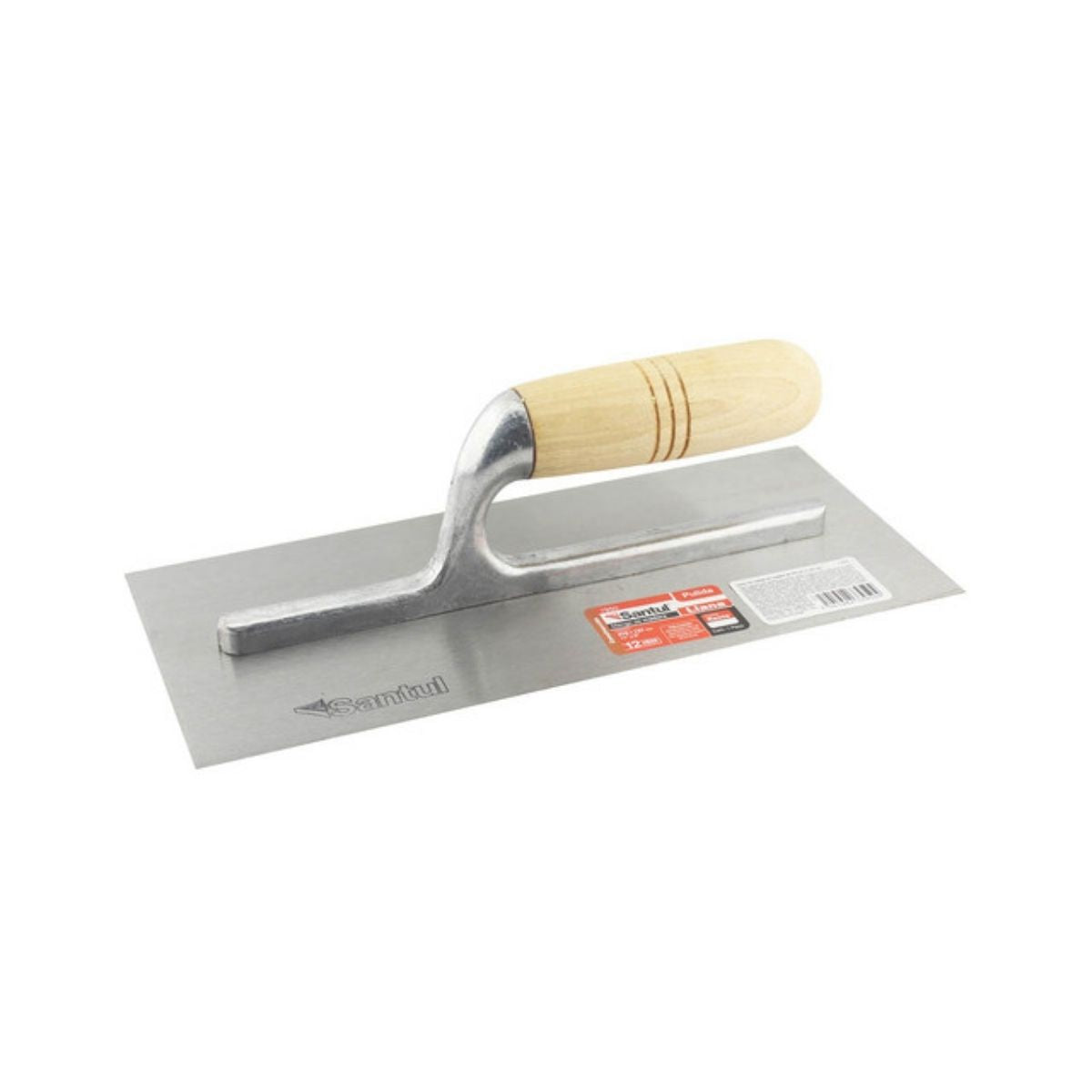 Llana Canto Recto Santul 10 Remaches Mango Madera