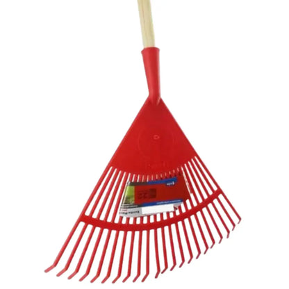 Escoba Jardin Curva Santul 8173 Plástico 22 Dientes 500mm Santul