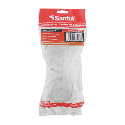 Lente Transparente Policarbona Santul